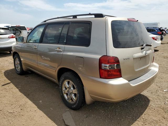 JTEDP21A440014338 - 2004 TOYOTA HIGHLANDER BASE TAN photo 2