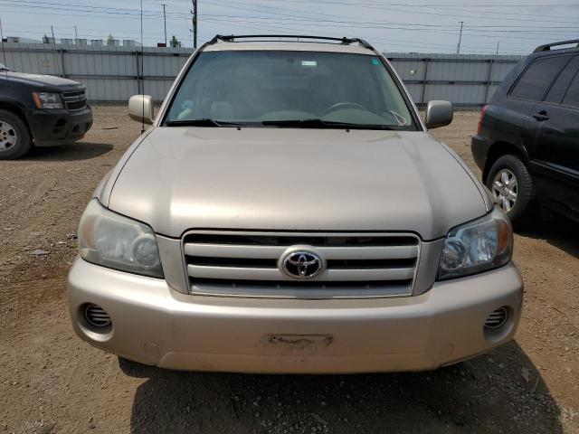 JTEDP21A440014338 - 2004 TOYOTA HIGHLANDER BASE TAN photo 5