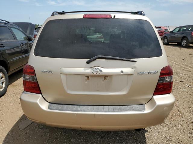 JTEDP21A440014338 - 2004 TOYOTA HIGHLANDER BASE TAN photo 6