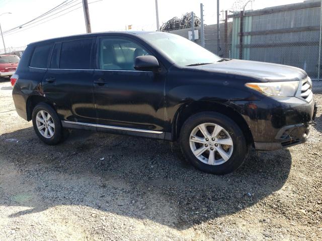 5TDZA3EH6DS041479 - 2013 TOYOTA HIGHLANDER BASE BLACK photo 4