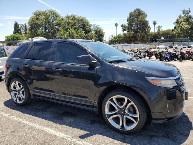 2FMDK3AK4BBA86035 - 2011 FORD EDGE SPORT BLACK photo 4