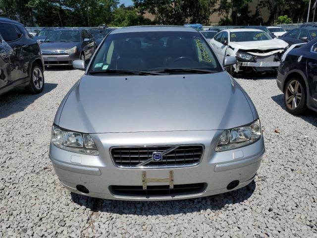 YV1RS592762553660 - 2006 VOLVO S60 2.5T SILVER photo 5