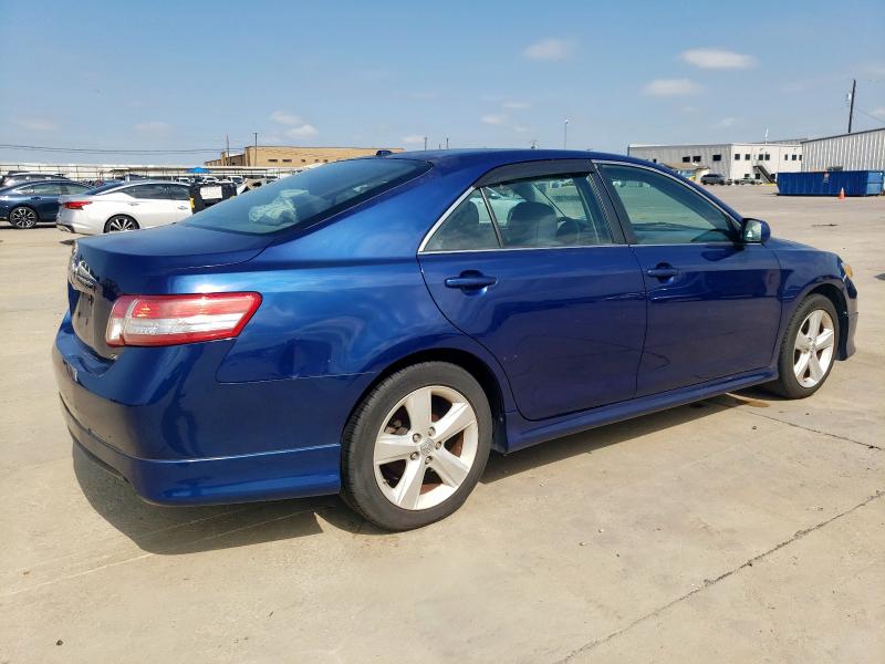4T1BF3EK1BU681246 - 2011 TOYOTA CAMRY BASE Mavi foto 3