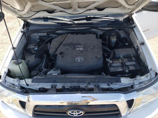 5TEJU62NX7Z326807 - 2007 TOYOTA TACOMA DOUBLE CAB PRERUNNER WHITE photo 11