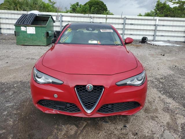 ZARFAEDN3H7560761 - 2017 ALFA ROMEO GIULIA Q4 RED photo 5