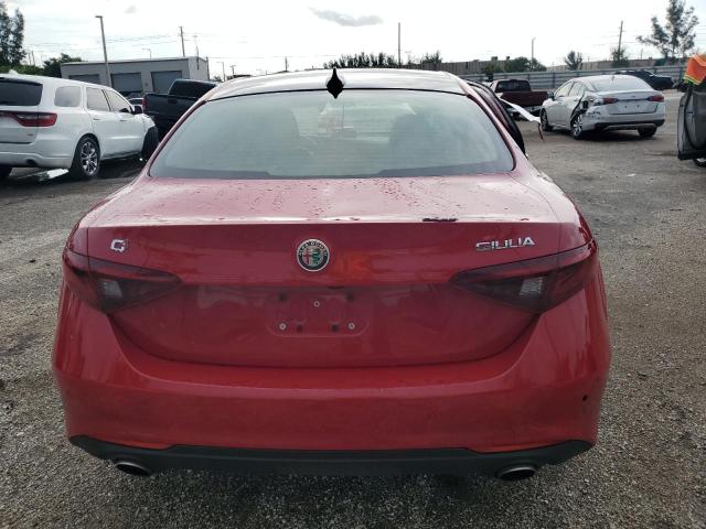 ZARFAEDN3H7560761 - 2017 ALFA ROMEO GIULIA Q4 RED photo 6