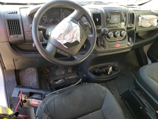 3C6TRVDG8FE510241 - 2015 RAM PROMASTER 2500 HIGH WHITE photo 8