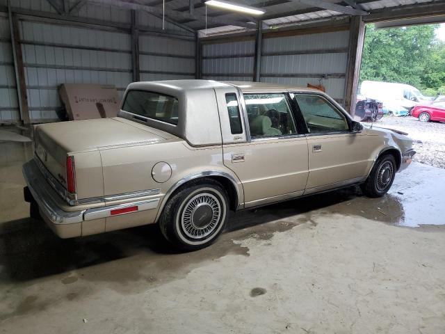 1C3XY66RXMD241986 - 1991 CHRYSLER NEW YORKER FIFTH AVENUE GOLD photo 3