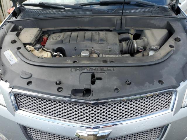 1GNLVHED6AS144075 - 2010 CHEVROLET TRAVERSE LTZ SILVER photo 12