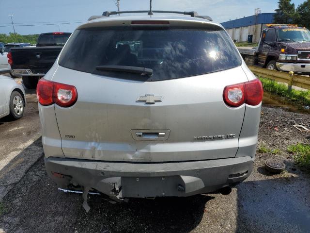 1GNLVHED6AS144075 - 2010 CHEVROLET TRAVERSE LTZ SILVER photo 6