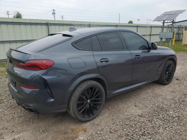 5UXCY8C04M9D98591 - 2021 BMW X6 M50I GRAY photo 3