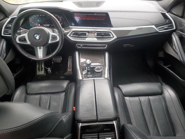 5UXCY8C04M9D98591 - 2021 BMW X6 M50I GRAY photo 8