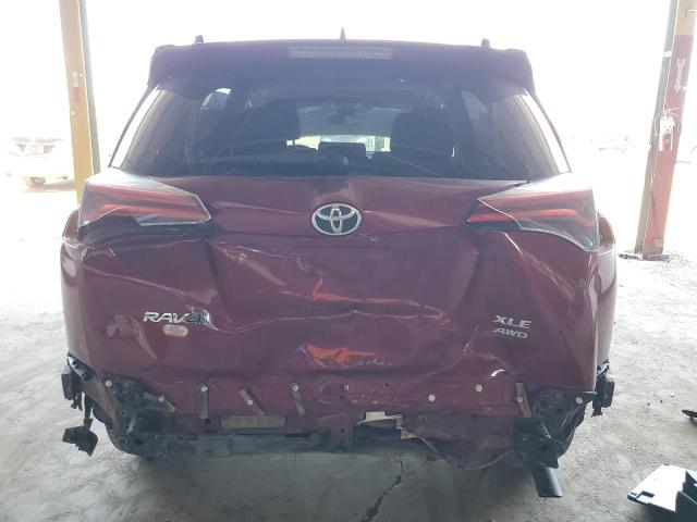 JTMRFREV8JD221922 - 2018 TOYOTA RAV4 ADVENTURE RED photo 6