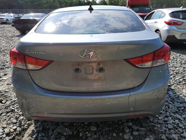 KMHDH4AE5CU436413 - 2012 HYUNDAI ELANTRA GLS GRAY photo 6