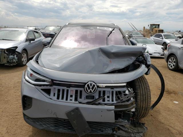 WVGUNPE24MP064024 - 2021 VOLKSWAGEN ID.4 PRO S ნაცრისფერი ფოტო 5