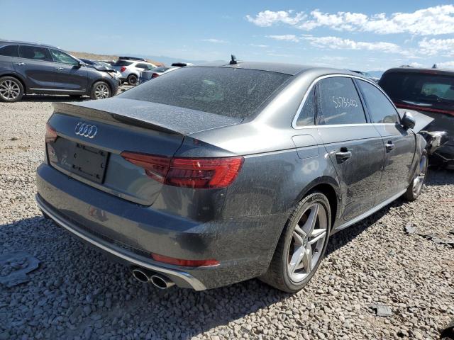 WAUC4AF46JA234248 - 2018 AUDI S4 PREMIUM PRESTIGE GRAY photo 3