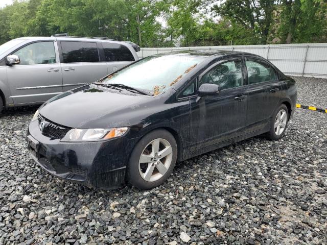 2HGFA1F61AH515936 - 2010 HONDA CIVIC LX-S BLACK photo 1