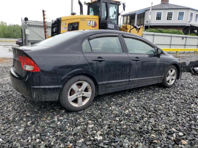 2HGFA1F61AH515936 - 2010 HONDA CIVIC LX-S BLACK photo 3