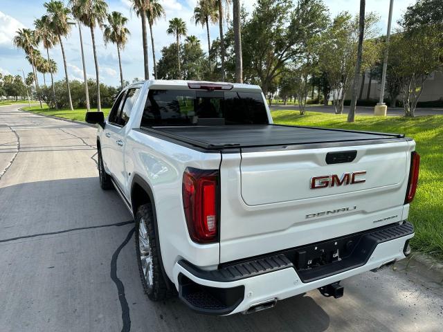 3GTU9FEL7MG123826 - 2021 GMC SIERRA K1500 DENALI WHITE photo 3