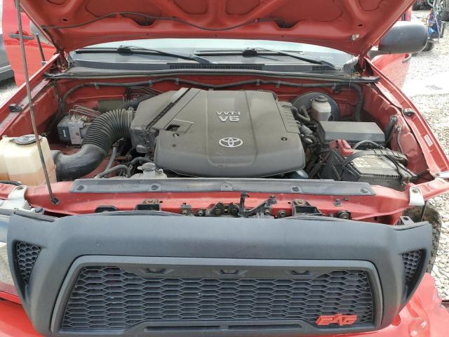 5TEJU62N46Z278378 - 2006 TOYOTA TACOMA DOUBLE CAB PRERUNNER RED photo 11