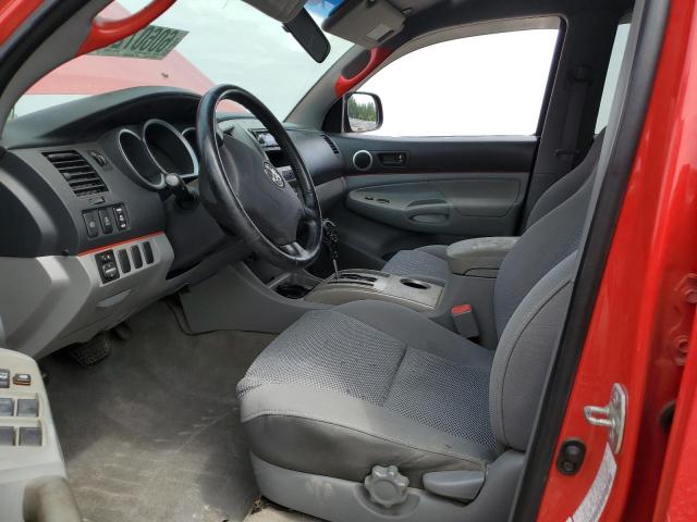 5TEJU62N46Z278378 - 2006 TOYOTA TACOMA DOUBLE CAB PRERUNNER RED photo 7