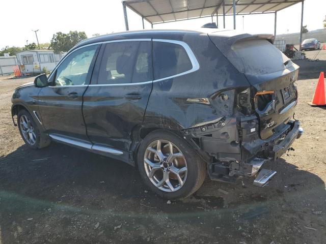 5UX43DP06N9K71460 - 2022 BMW X3 SDRIVE30I BLACK photo 2