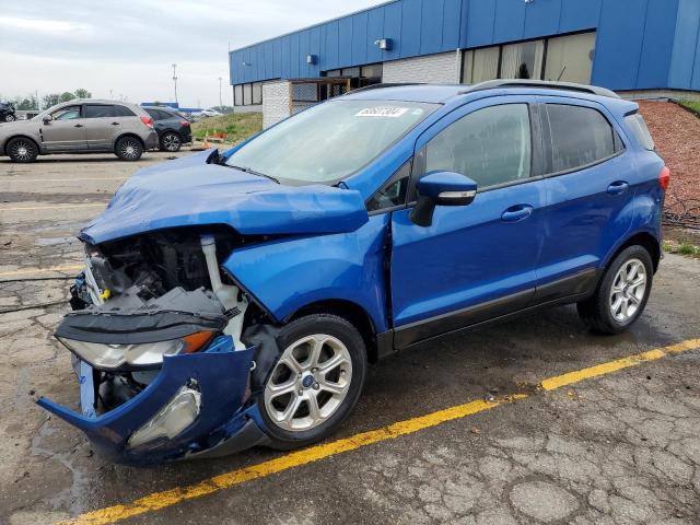 MAJ3S2GE0KC294124 - 2019 FORD ECOSPORT SE Niebieski zdjęcie 1