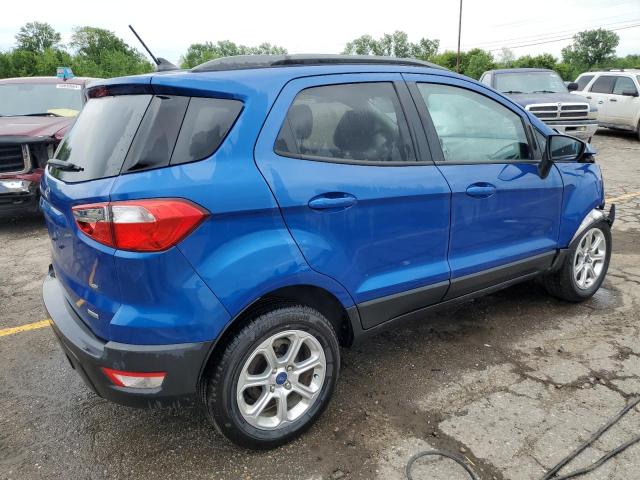 MAJ3S2GE0KC294124 - 2019 FORD ECOSPORT SE Niebieski zdjęcie 3