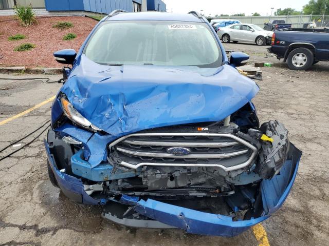 MAJ3S2GE0KC294124 - 2019 FORD ECOSPORT SE Niebieski zdjęcie 5