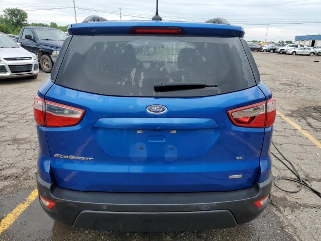 MAJ3S2GE0KC294124 - 2019 FORD ECOSPORT SE Niebieski zdjęcie 6