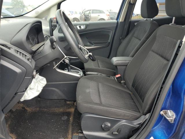 MAJ3S2GE0KC294124 - 2019 FORD ECOSPORT SE Niebieski zdjęcie 7