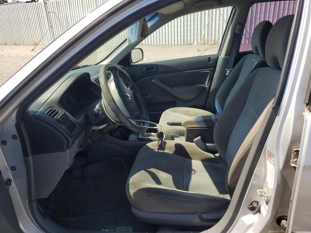 2HGES16364H568697 - 2004 HONDA CIVIC DX VP SILVER photo 7