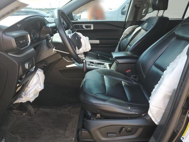 1FMSK8DH6MGB23425 - 2021 FORD EXPLORER XLT შავი ფოტო 7