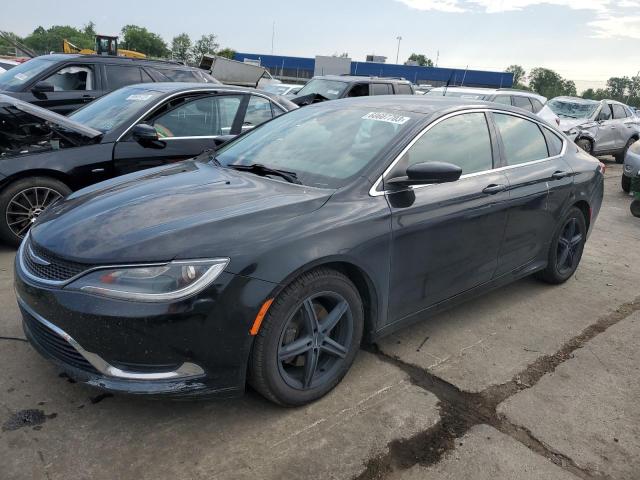 1C3CCCAB3FN607919 - 2015 CHRYSLER 200 LIMITED BLACK photo 1