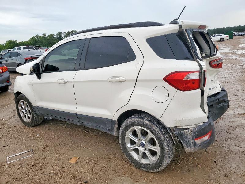 MAJ3P1TE0JC184478 - 2018 FORD ECOSPORT SE თეთრი ფოტო 2