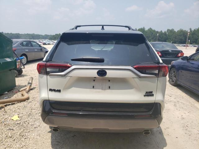 4T3E6RFV2MU023826 - 2021 TOYOTA RAV4 XSE WHITE photo 6