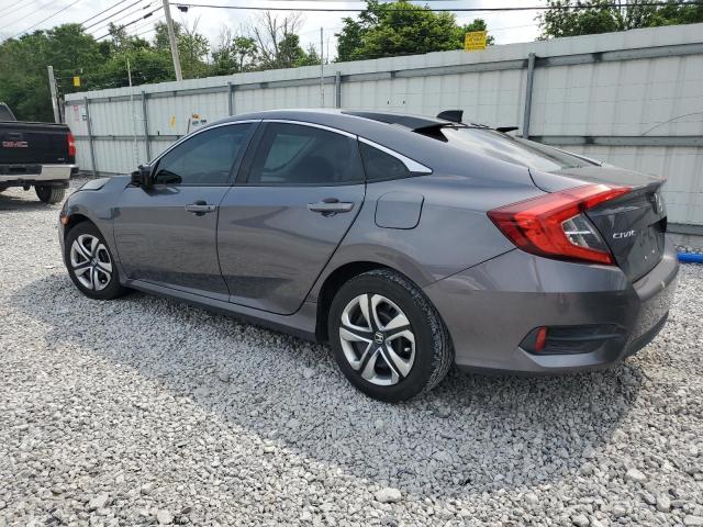 19XFC2E55GE040626 - 2016 HONDA CIVIC LX ნაცრისფერი ფოტო 2