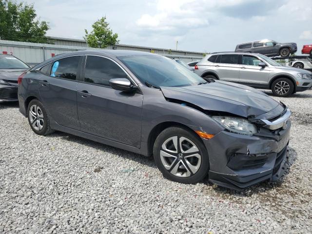 19XFC2E55GE040626 - 2016 HONDA CIVIC LX ნაცრისფერი ფოტო 4