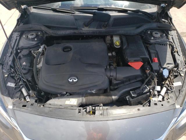 SJKCH5CP3HA019186 - 2017 INFINITI QX30 BASE GRAY photo 11