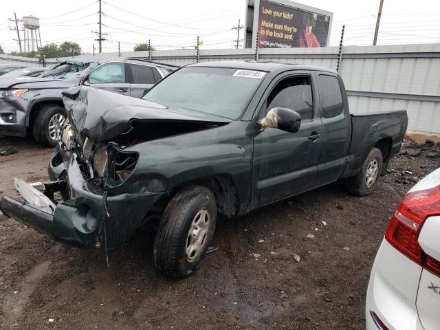 5TETX4CN4AZ683636 - 2010 TOYOTA TACOMA ACCESS CAB მწვანე ფოტო 1