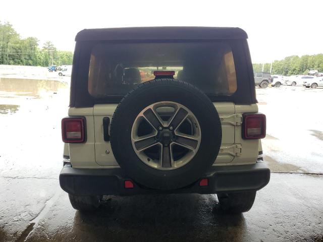 1C4HJXEN0LW220544 - 2020 JEEP WRANGLER UNLIMITED SAHARA WHITE photo 6