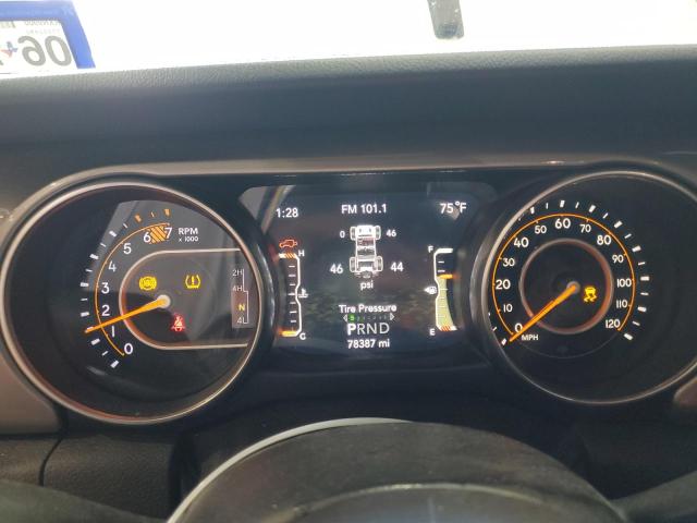 1C4HJXEN0LW220544 - 2020 JEEP WRANGLER UNLIMITED SAHARA WHITE photo 9