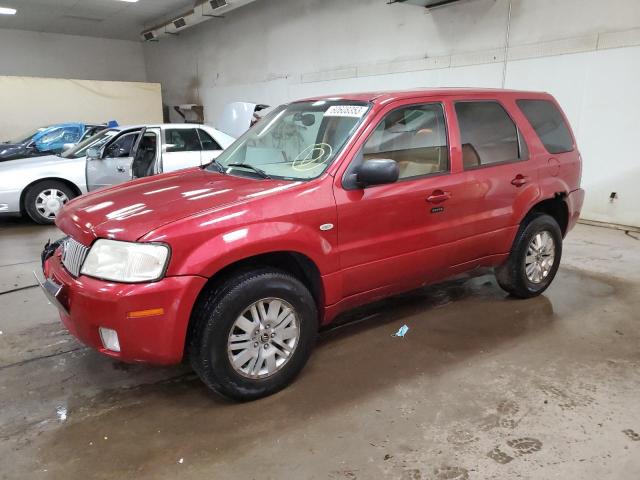 4M2YU57196DJ05439 - 2006 MERCURY MARINER BURGUNDY photo 1