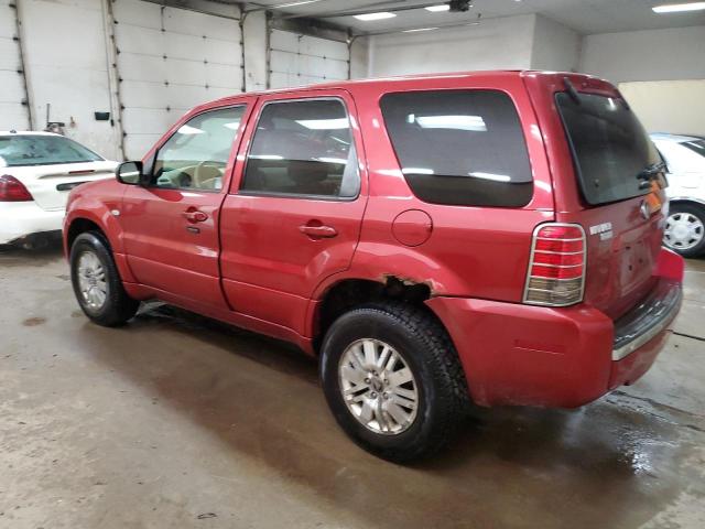 4M2YU57196DJ05439 - 2006 MERCURY MARINER BURGUNDY photo 2