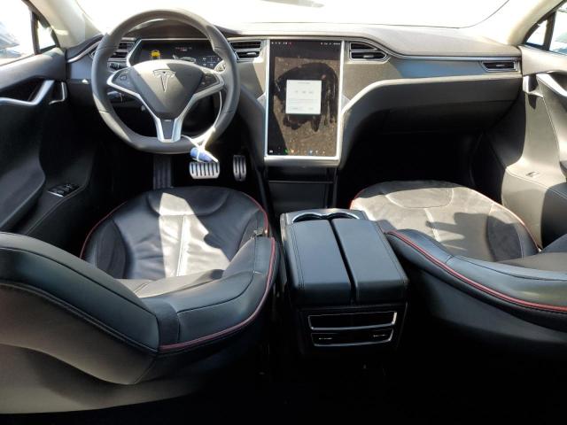 5YJSA1CP3DFP24700 - 2013 TESLA MODEL S Մոխրագույն լուսանկար 8