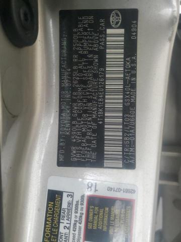 4T1BK1EB4EU126179 - 2014 TOYOTA AVALON BASE 米色 照片 13