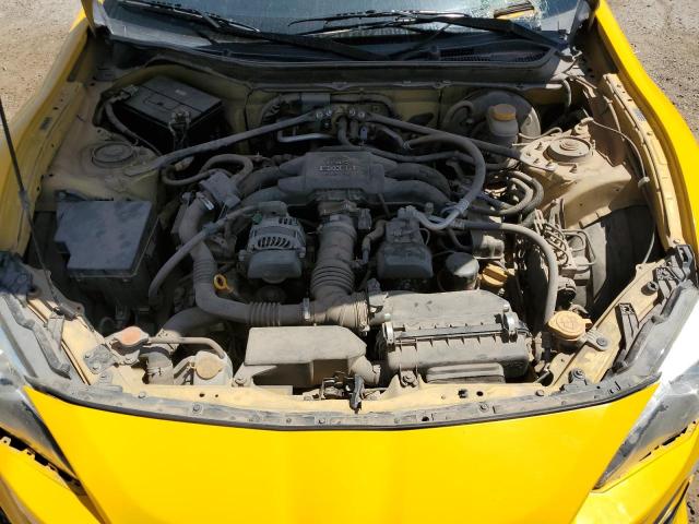 JF1ZNAA19F8706518 - 2015 TOYOTA SCION FR-S YELLOW photo 11