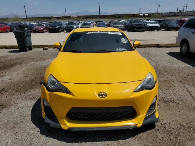 JF1ZNAA19F8706518 - 2015 TOYOTA SCION FR-S YELLOW photo 5