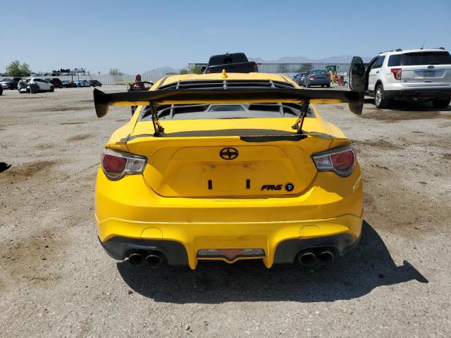 JF1ZNAA19F8706518 - 2015 TOYOTA SCION FR-S YELLOW photo 6