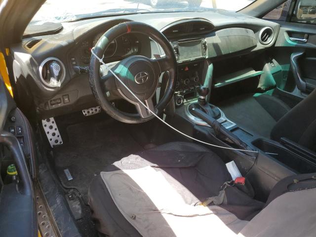 JF1ZNAA19F8706518 - 2015 TOYOTA SCION FR-S YELLOW photo 8